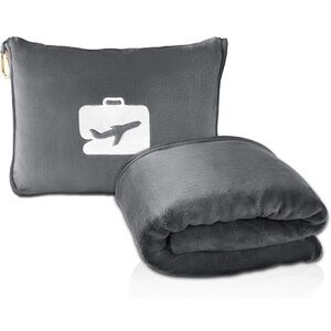 Luxurious Travel Blanket and Pillow